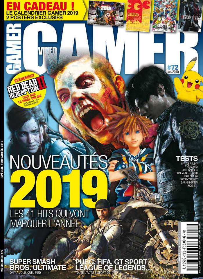 VideoGamer 14 décembre 2018 Abonnement VideoGamer Pas Cher avec le BOUQUET ePresse.fr