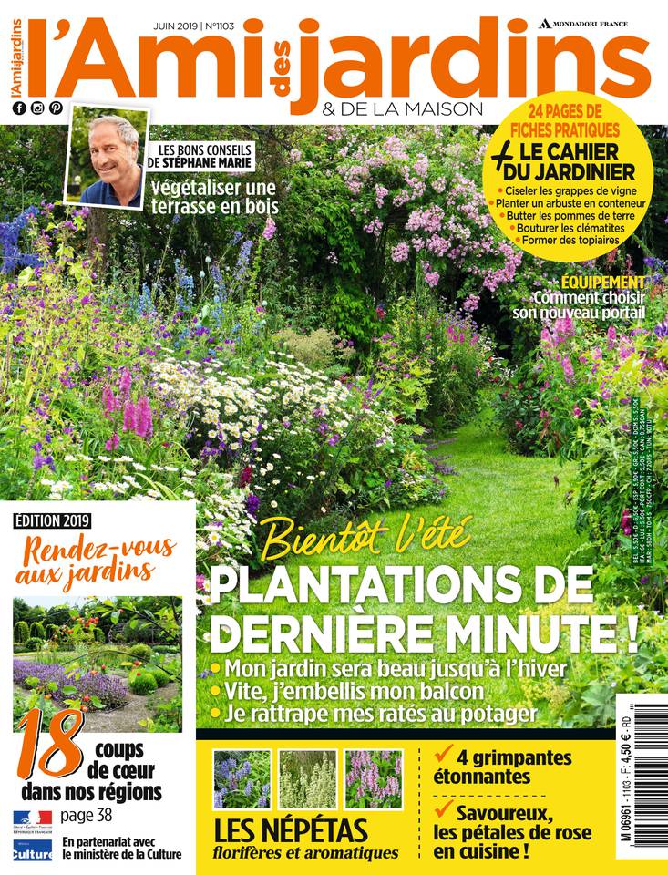 L'Ami des Jardins 27 mai 2019 Abonnement L'Ami des Jardins Pas Cher avec le BOUQUET ePresse.fr