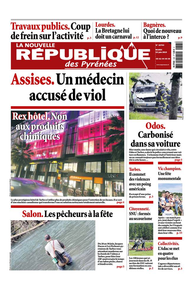 La Nouvelle République des Pyrénées 25 juin 2019 La Nouvelle République des Pyrénées du 25 juin 2019