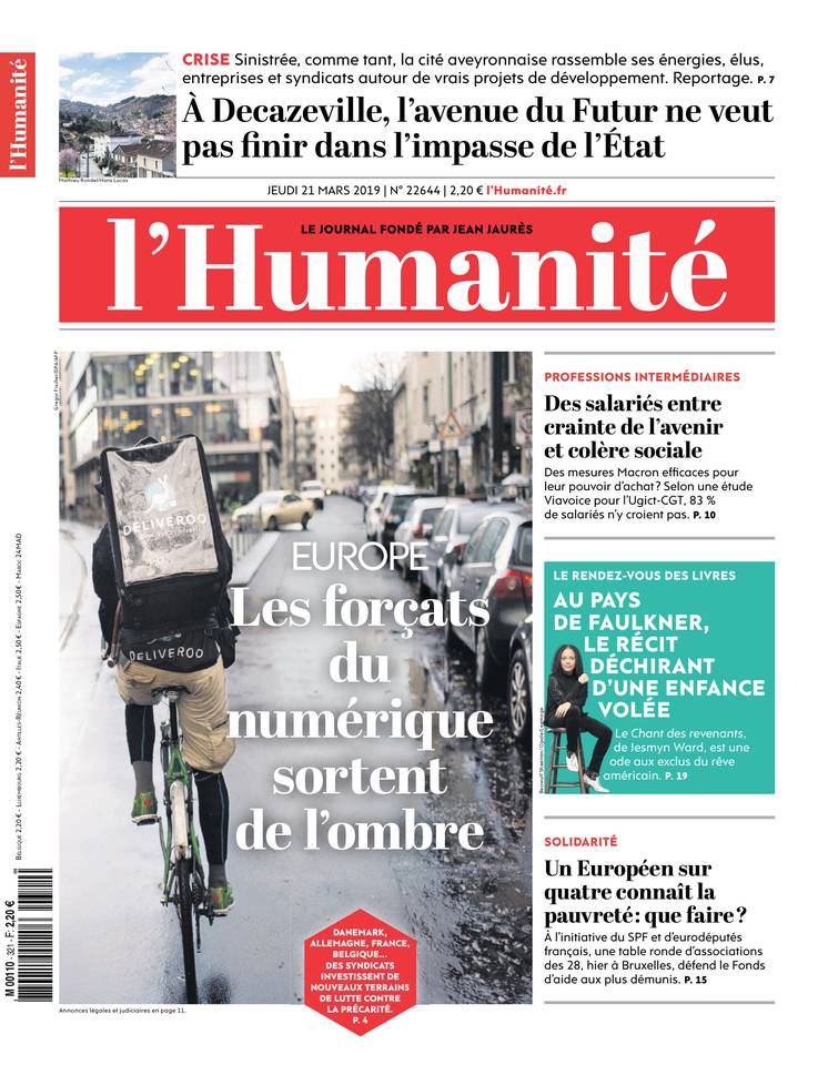 L'Humanité 21 mars 2019 Abonnement à L’Humanité Pas Cher avec le BOUQUET INFO ePresse.fr