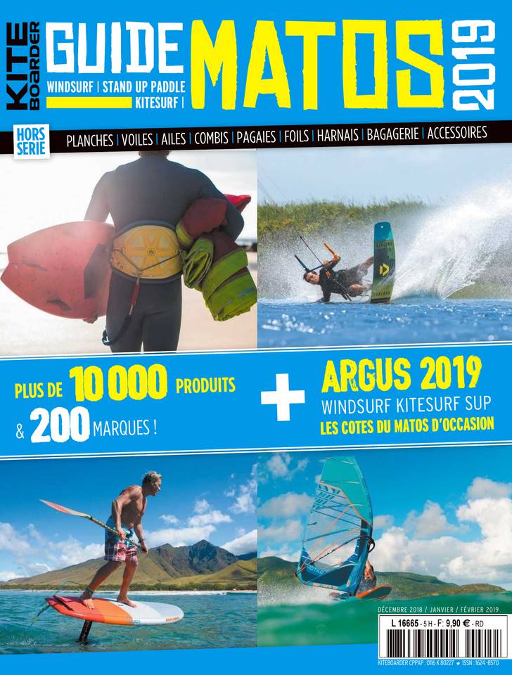 Kiteboarder Magazine 10 janvier 2019 Abonnement Kiteboarder Mag Pas Cher avec le BOUQUET ePresse.fr