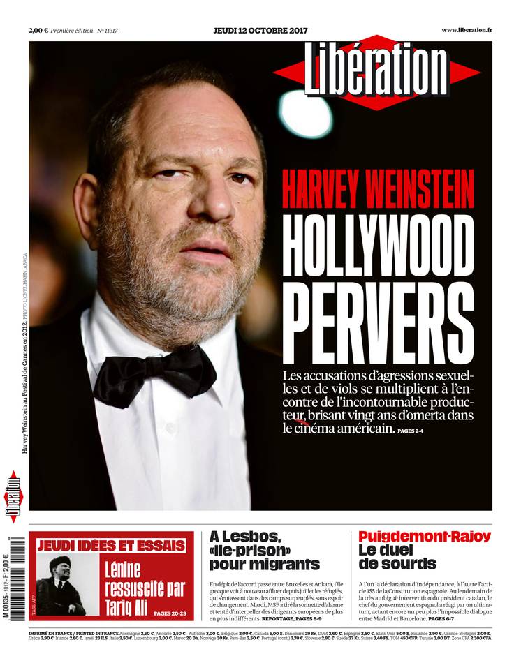 Libération 12 octobre 2017 Libération du 12 octobre 2017 à télécharger sur iPad