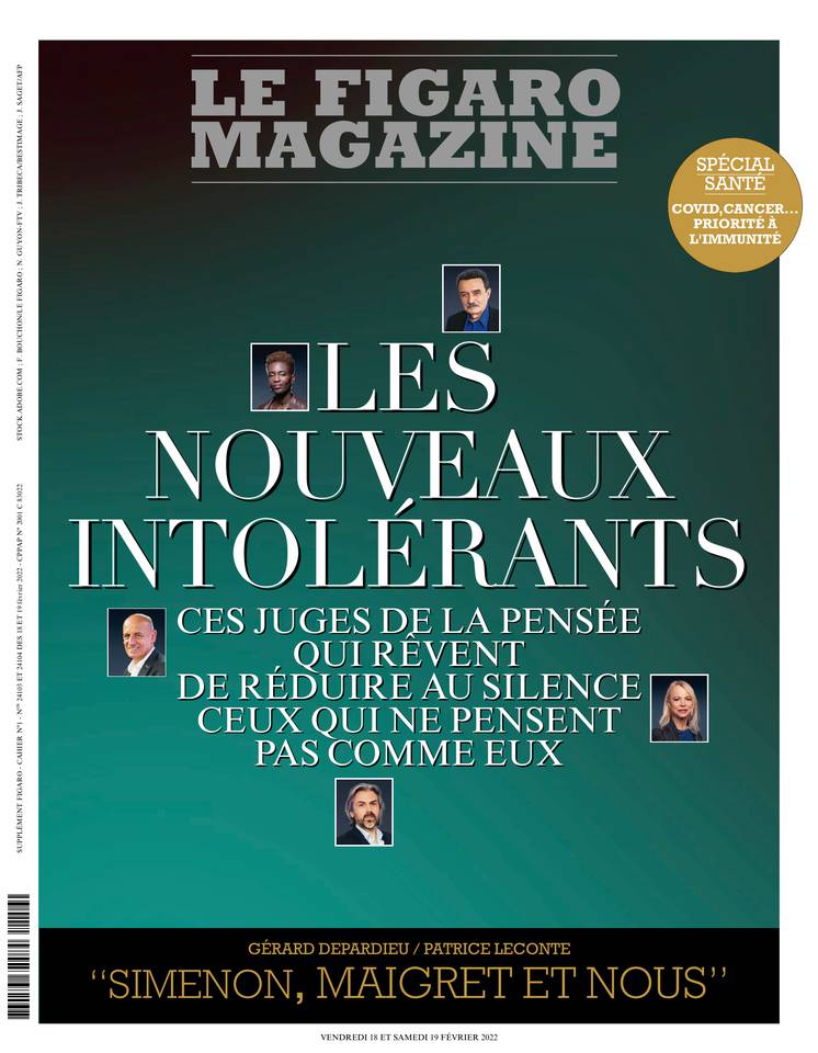 Le Figaro Magazine Une du 18 février 2022