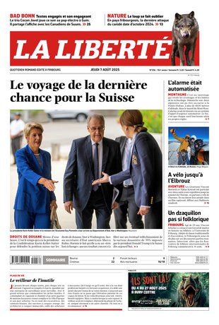 Couverture du magazine en date du 2025-08-07