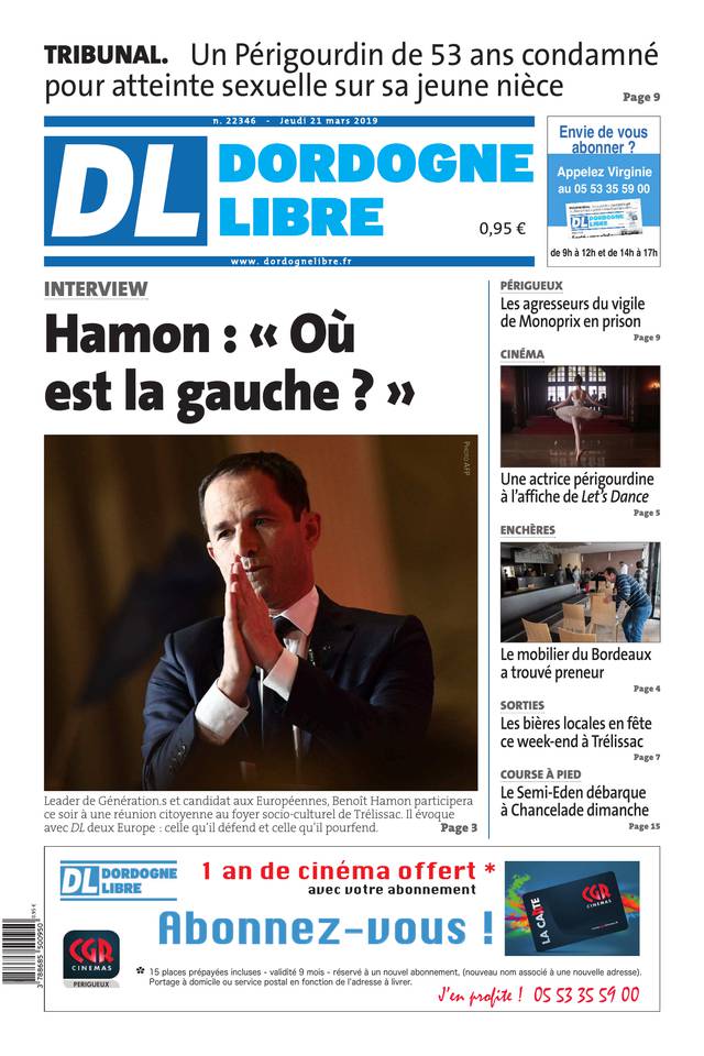 La Dordogne Libre 21 mars 2019 Abonnement La Dordogne Libre Pas Cher avec BOUQUET INFO ePresse.fr