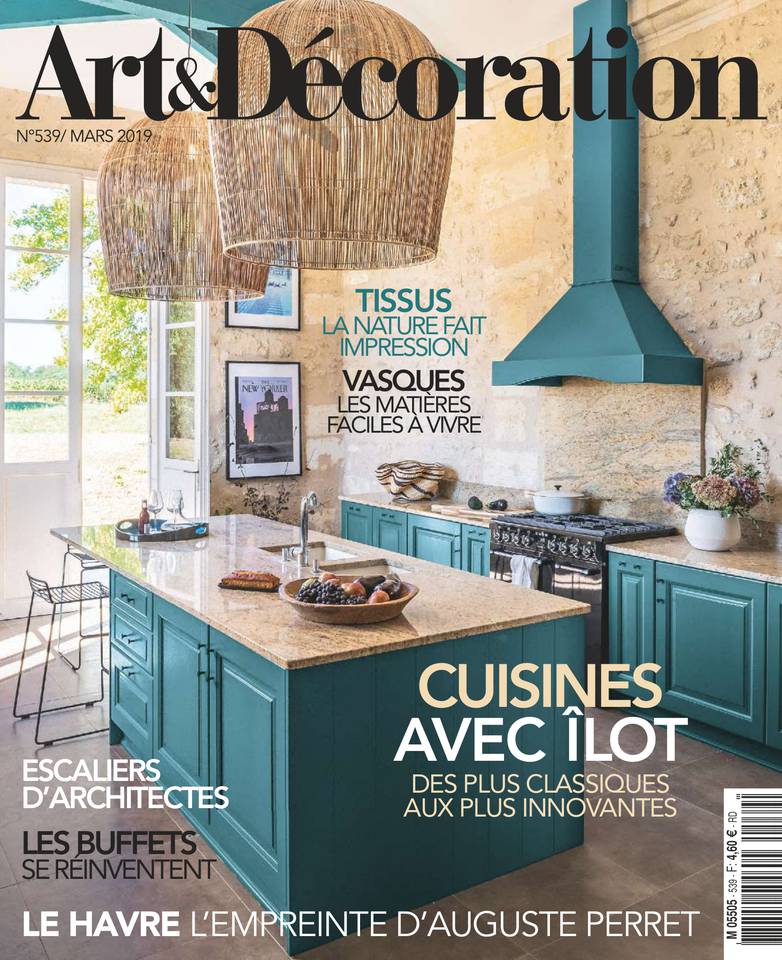 Art & Décoration 01 mars 2019 Abonnement Art & Décoration Pas Cher avec le BOUQUET ePresse.fr