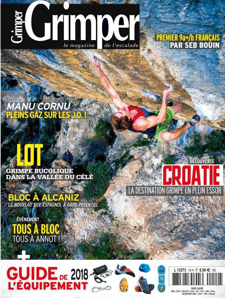 Grimper Magazine 02 mai 2018 Abonnement Grimper Mag Pas Cher avec le BOUQUET ePresse.fr