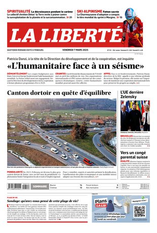 Couverture du magazine en date du 2025-03-07