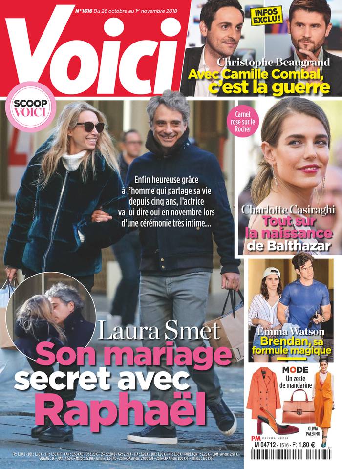 Voici 26 octobre 2018 Voici N°1616 du 26 octobre 2018 à télécharger sur iPad