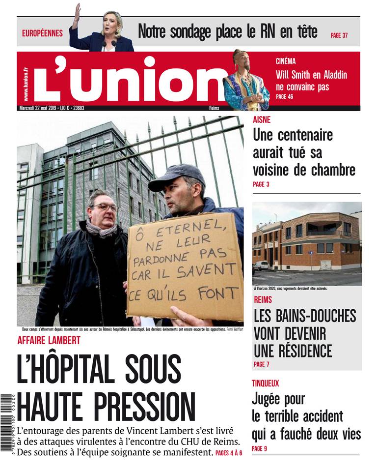 L'Union Ardennes 22 mai 2019 L'Union Ardennes - Reims du 22 mai 2019