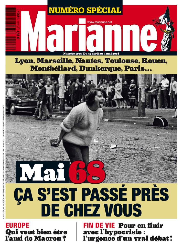 Marianne 27 avril 2018 Marianne N°1102 du 27 avril 2018 à télécharger sur iPad
