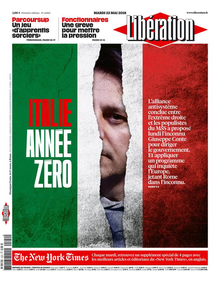 Libération 22 mai 2018 Libération du 22 mai 2018 à télécharger sur iPad