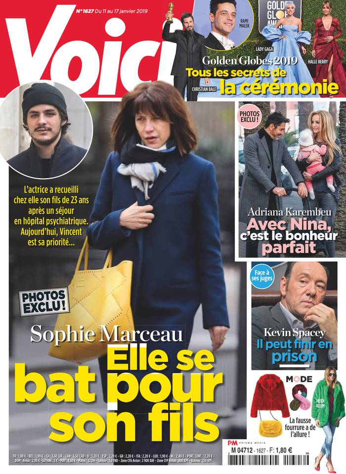 Voici 11 janvier 2019 Voici N°1627 du 11 janvier 2019 à télécharger sur iPad