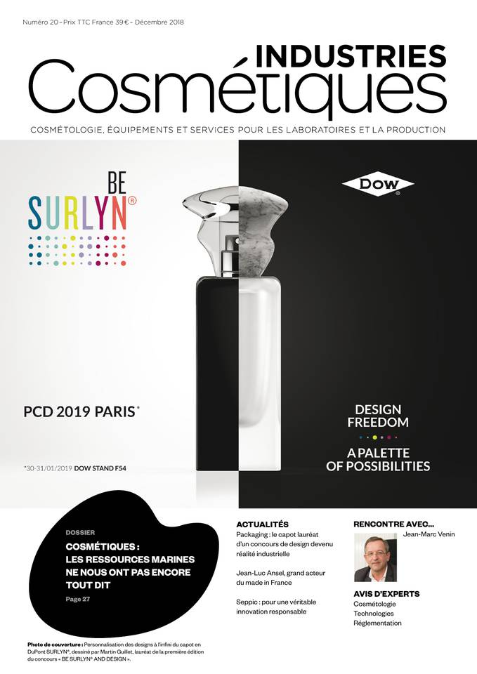 Industries Cosmétiques 11 décembre 2018 Industries Cosmétiques
