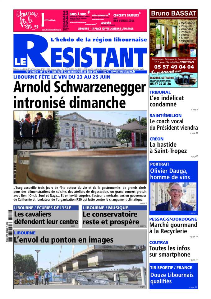 Le Résistant 22 juin 2017 Abonnement Le Résistant Pas Cher avec BOUQUET INFO ePresse.fr