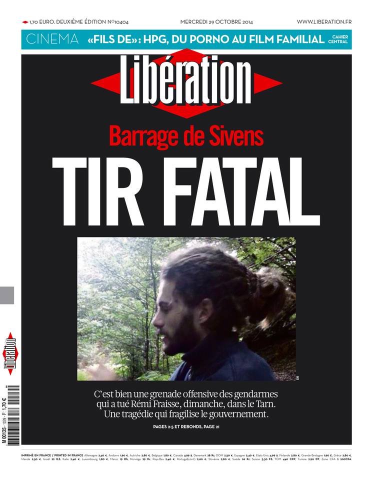 Libération 29 octobre 2014 Libération du 29 octobre 2014 à télécharger sur iPad