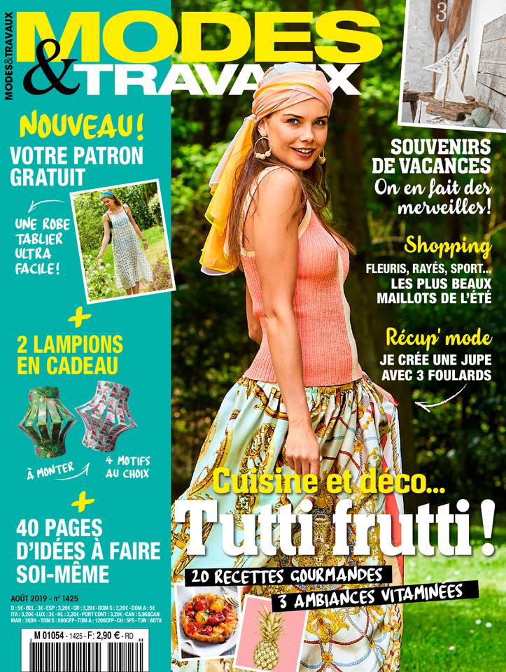 Modes & Travaux 03 juillet 2019 Abonnement Modes & Travaux Pas Cher avec le BOUQUET ePresse.fr