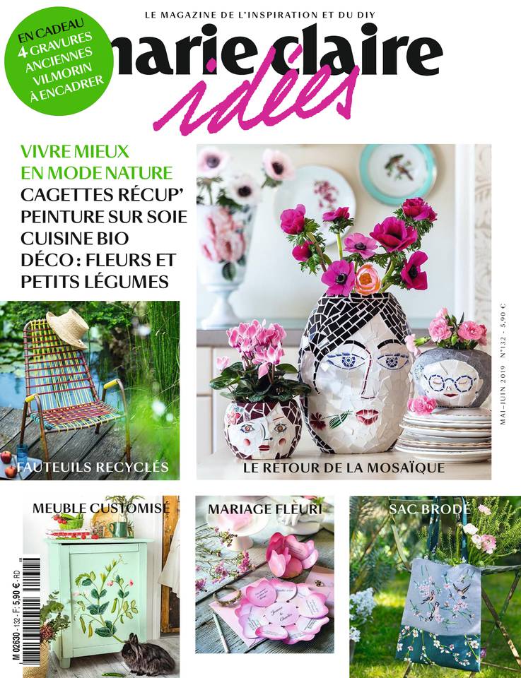 Marie Claire Idées 18 avril 2019 Abonnement Marie Claire Idées Pas Cher avec le BOUQUET ePresse.fr
