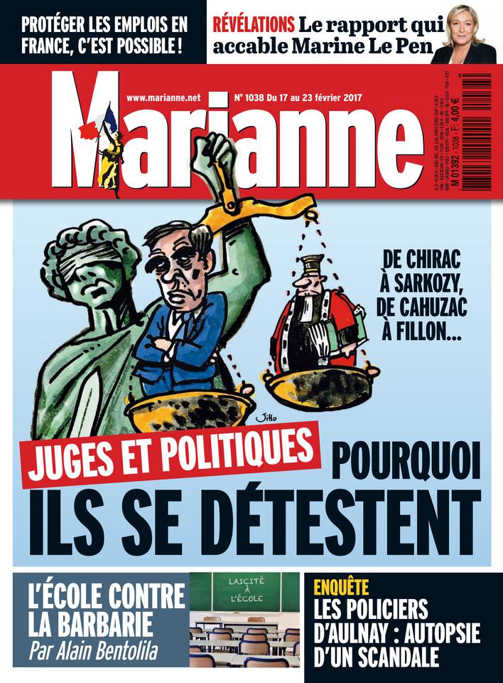 Marianne 17 février 2017 Marianne N°1038 du 17 février 2017 à télécharger sur iPad