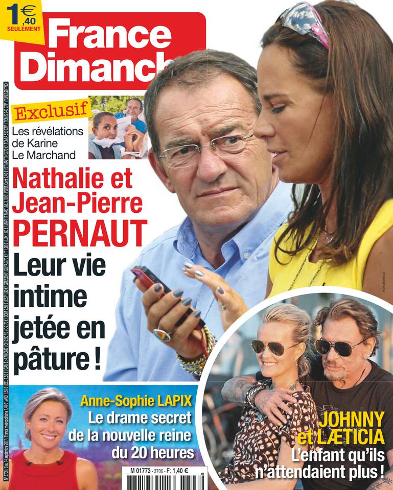 France Dimanche 08 septembre 2017 France Dimanche N°3706 du 08 septembre 2017 à télécharger sur iPad