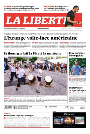 Couverture du magazine en date du 2025-06-23