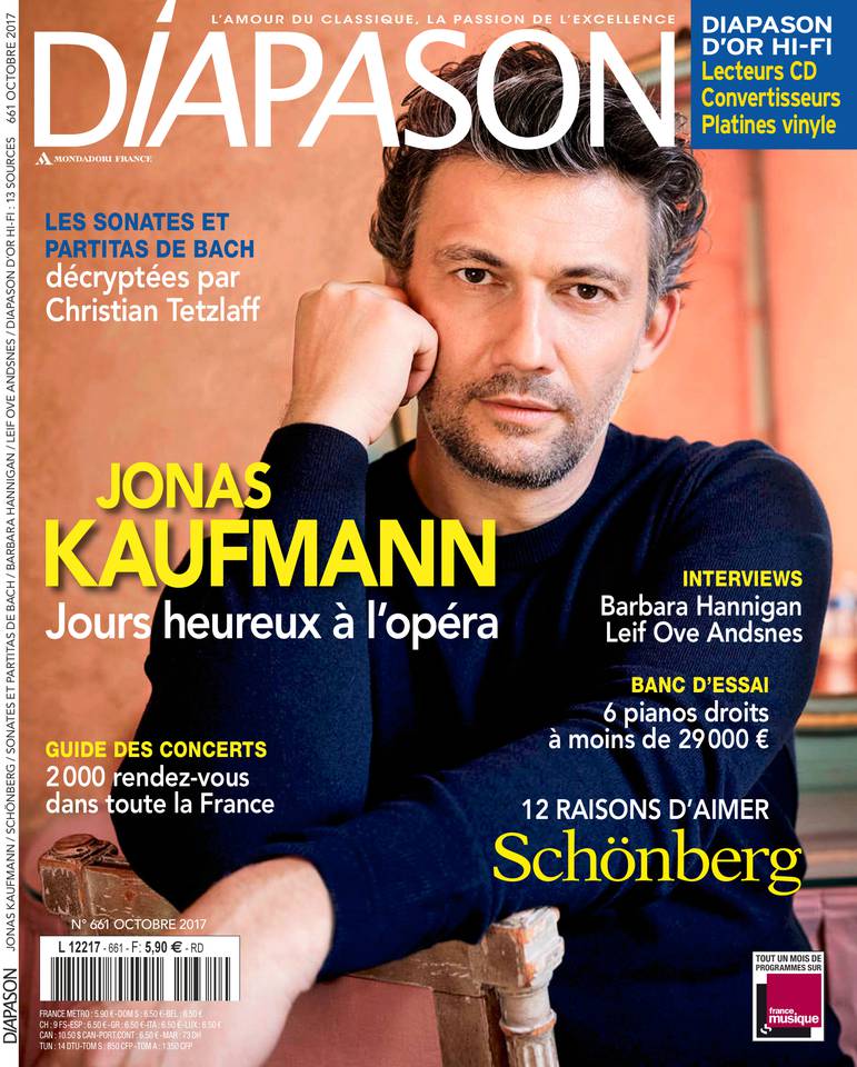 Diapason 29 septembre 2017 Abonnement Diapason Pas Cher avec le BOUQUET À LA CARTE ePresse.fr