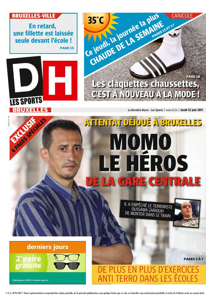 La Dernière Heure/Les Sports 22 juin 2017 Abonnement La Dernière Heure/Les Sports Pas Cher avec le BOUQUET ePresse.fr