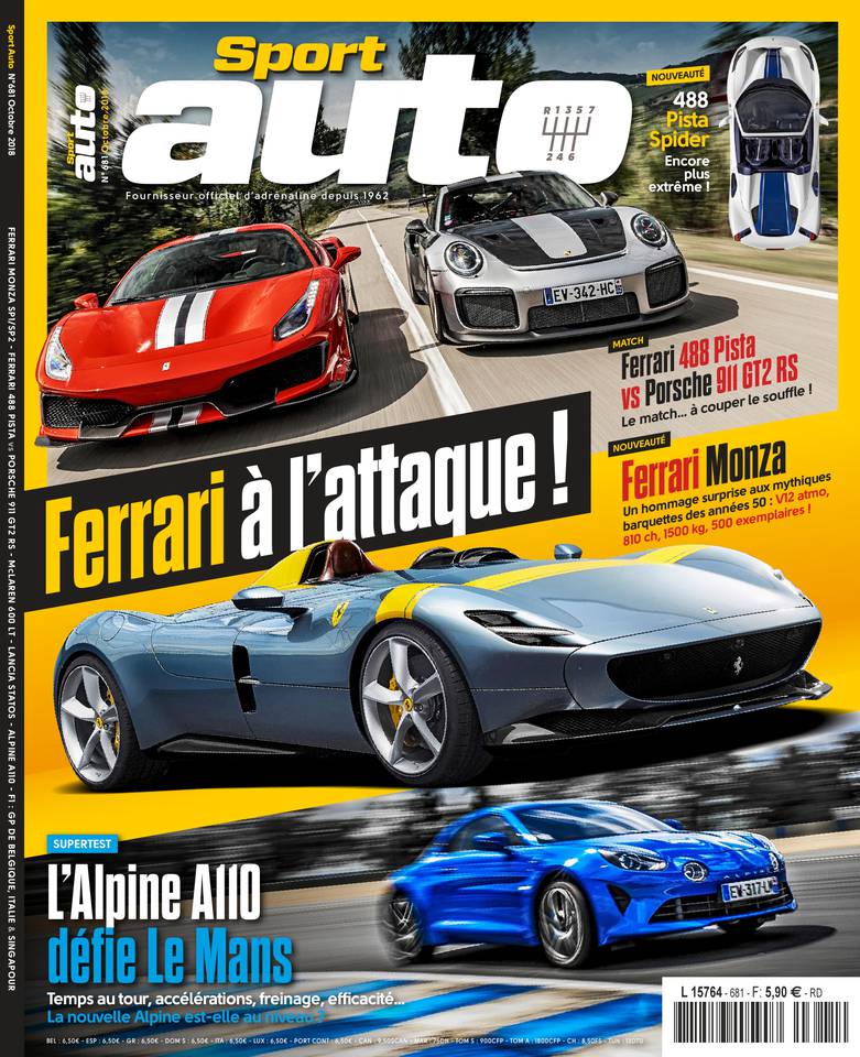 Sport Auto 28 septembre 2018 Abonnement Sport Auto Pas Cher avec le BOUQUET ePresse.fr