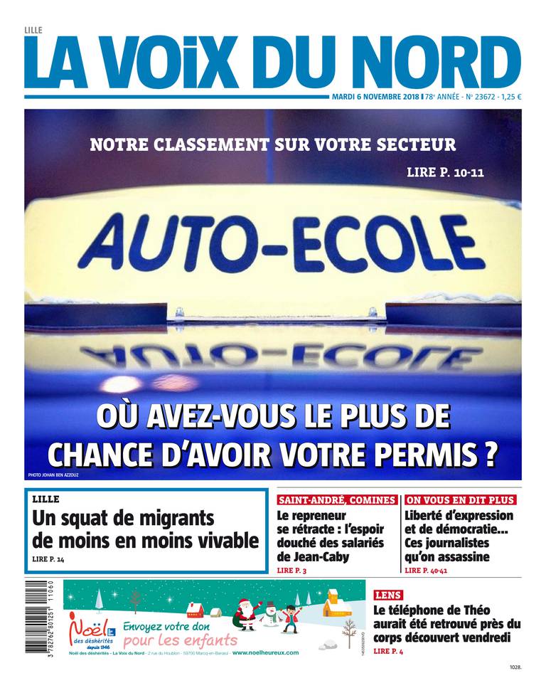 La Voix du Nord 06 novembre 2018 La Voix du Nord du 06 novembre 2018 à télécharger sur iPad