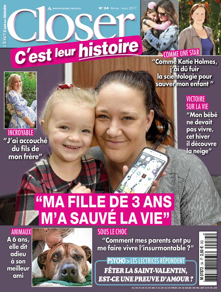 Closer c'est leur histoire 03 février 2017 Abonnement Closer c'est leur histoire Pas Cher avec le BOUQUET ePresse.fr