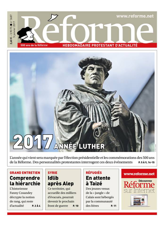 Réforme 05 janvier 2017 Réforme N°3687 du 05 janvier 2017 à télécharger sur iPad