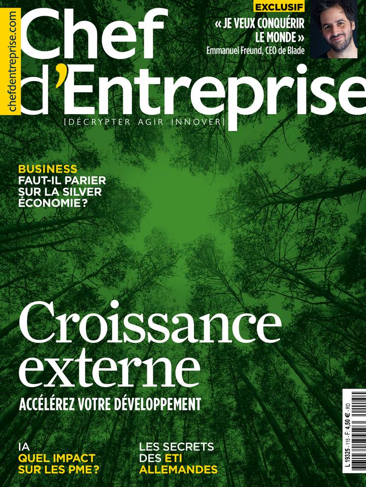 Chef d'Entreprise 08 septembre 2017 Abonnement Chef d'Entreprise Pas Cher avec l’OFFRE ePresse.fr
