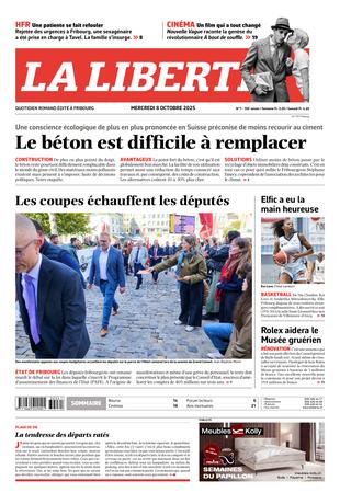Couverture du magazine en date du 2025-10-08