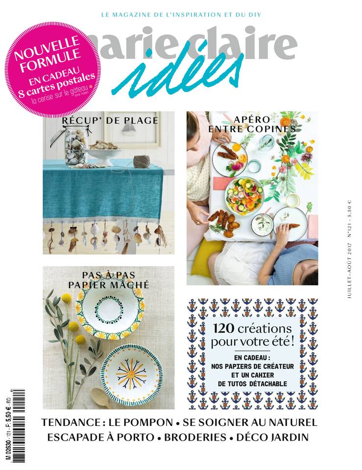 Marie Claire Idées 22 juin 2017 Abonnement Marie Claire Idées Pas Cher avec le BOUQUET ePresse.fr