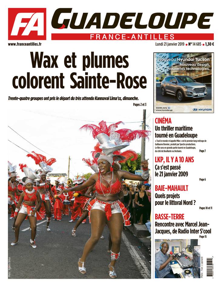France-Antilles Guadeloupe 21 janvier 2019 Abonnement France-Antilles Guadeloupe Pas Cher avec le BOUQUET ePresse.fr