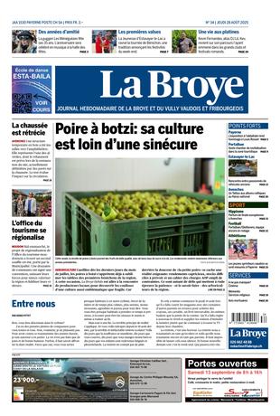Couverture du magazine en date du 2025-08-28
