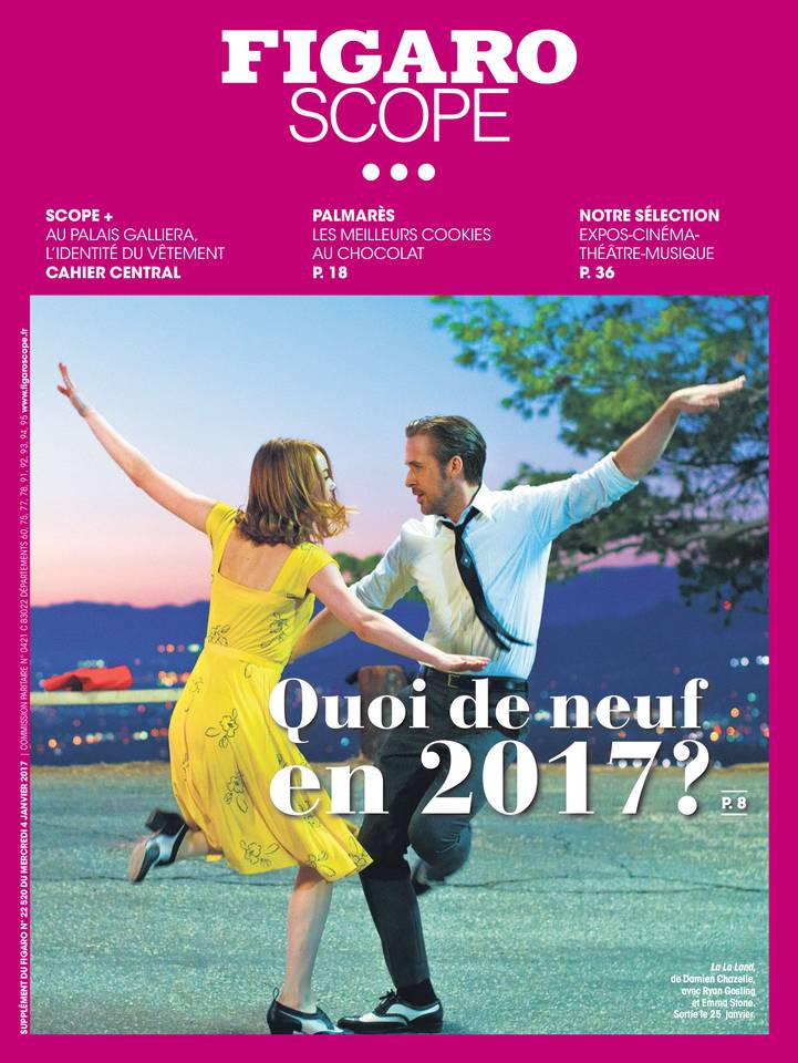 Le Figaroscope 04 janvier 2017 Le Figaroscope du 04 janvier 2017 à télécharger sur iPad