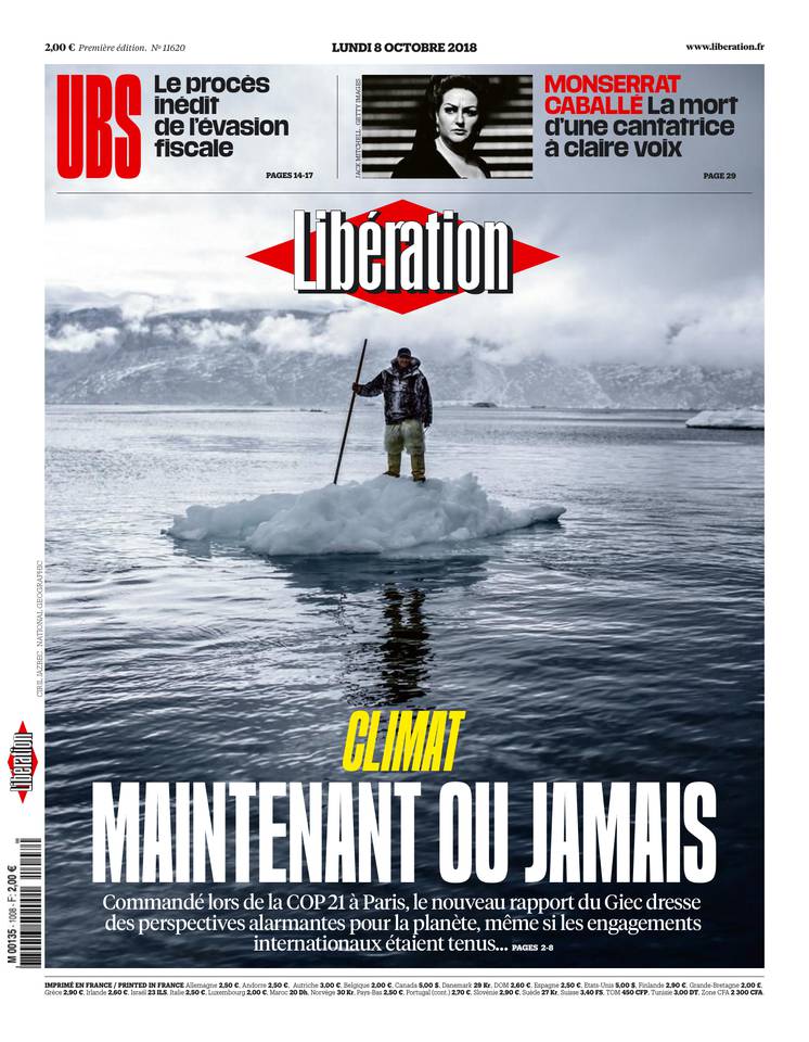 Libération 08 octobre 2018 Libération du 08 octobre 2018 à télécharger sur iPad