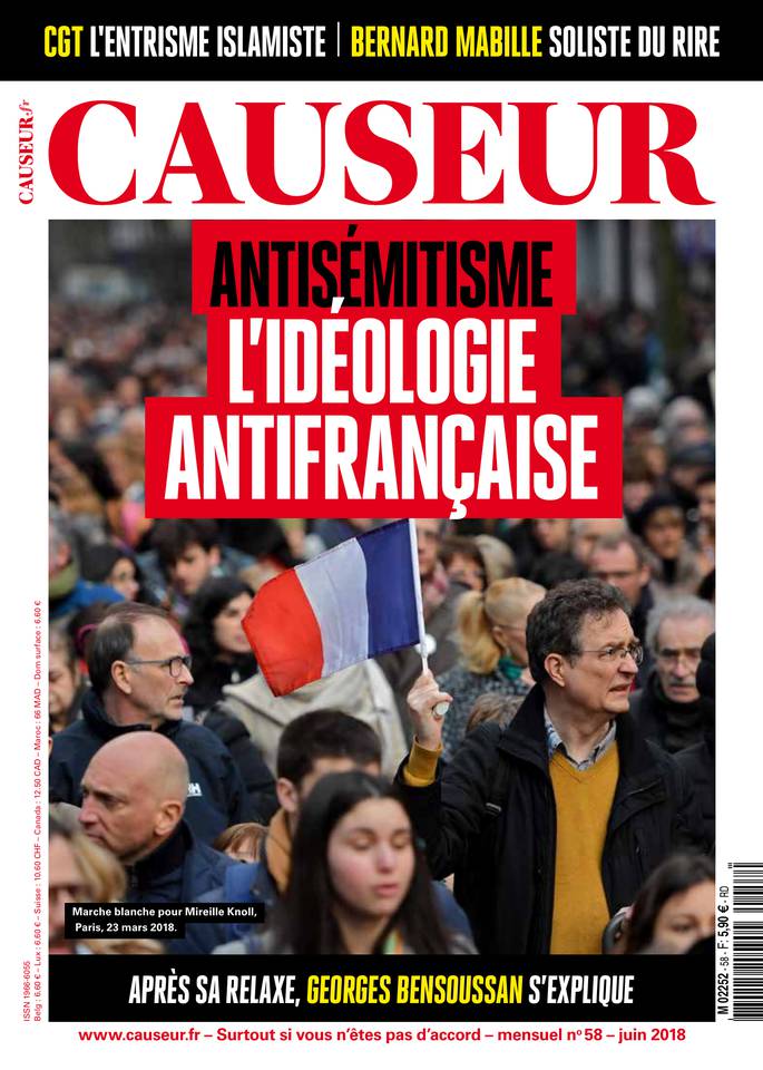 Causeur 05 juin 2018 Abonnement Causeur Pas Cher avec le BOUQUET ePresse.fr