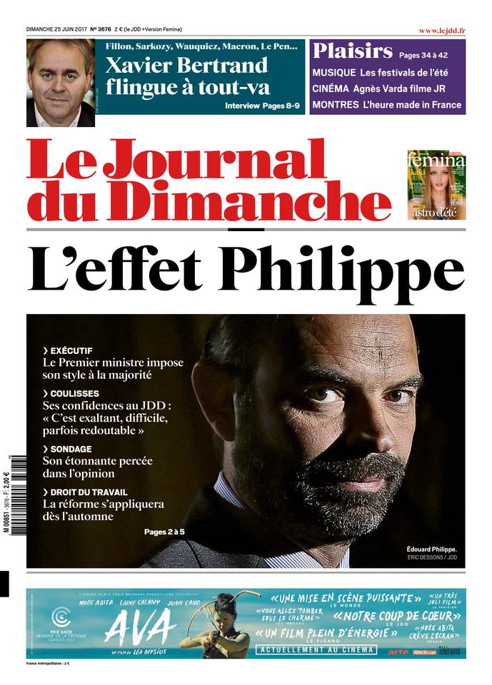 Le Journal du Dimanche 25 juin 2017 Le Journal du Dimanche N°3676 du 25 juin 2017 à télécharger sur iPad