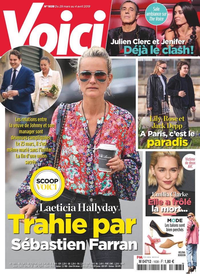 Voici 29 mars 2019 Voici N°1638 du 29 mars 2019 à télécharger sur iPad