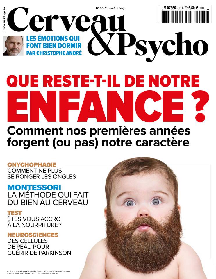 Cerveau & Psycho 18 octobre 2017 Abonnement Cerveau & Psycho Pas Cher avec le BOUQUET ePresse.fr