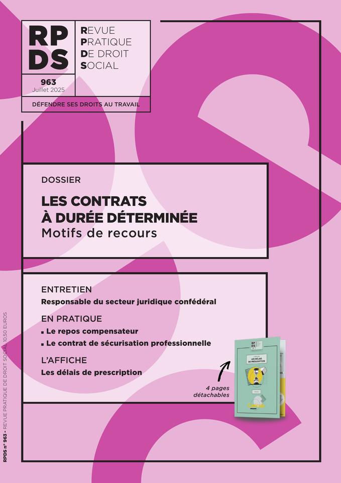 Revue Pratique de Droit Social (RPDS)