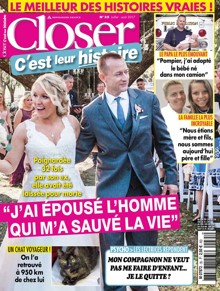 Closer c'est leur histoire 30 juin 2017 Abonnement Closer c'est leur histoire Pas Cher avec le BOUQUET ePresse.fr