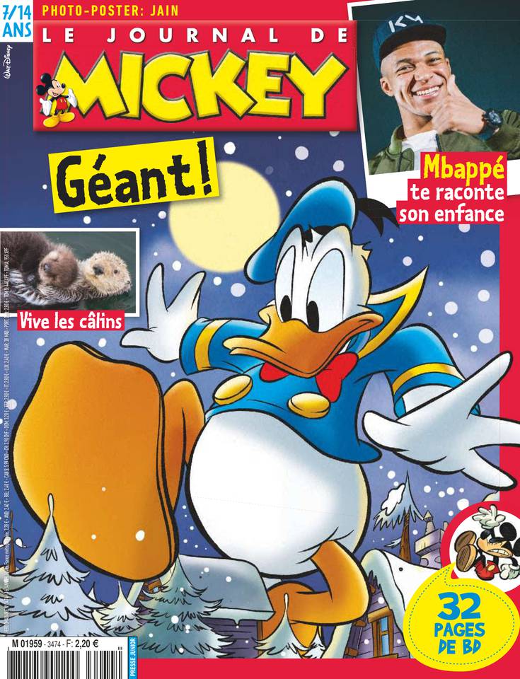 Le Journal de Mickey 16 janvier 2019 Abonnement Le Journal de Mickey Pas Cher avec le BOUQUET ePresse.fr
