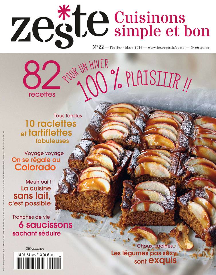 Zeste 12 février 2016 Zeste N°22 du 12 février 2016 à télécharger sur iPad
