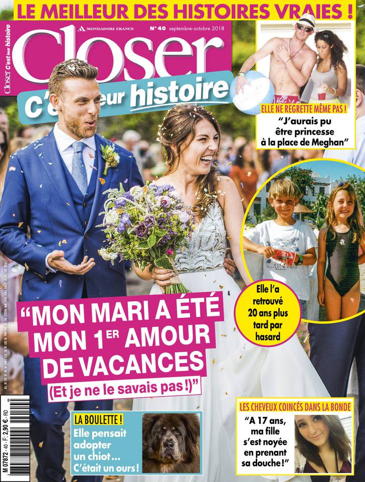 Closer c'est leur histoire 31 août 2018 Abonnement Closer c'est leur histoire Pas Cher avec le BOUQUET ePresse.fr