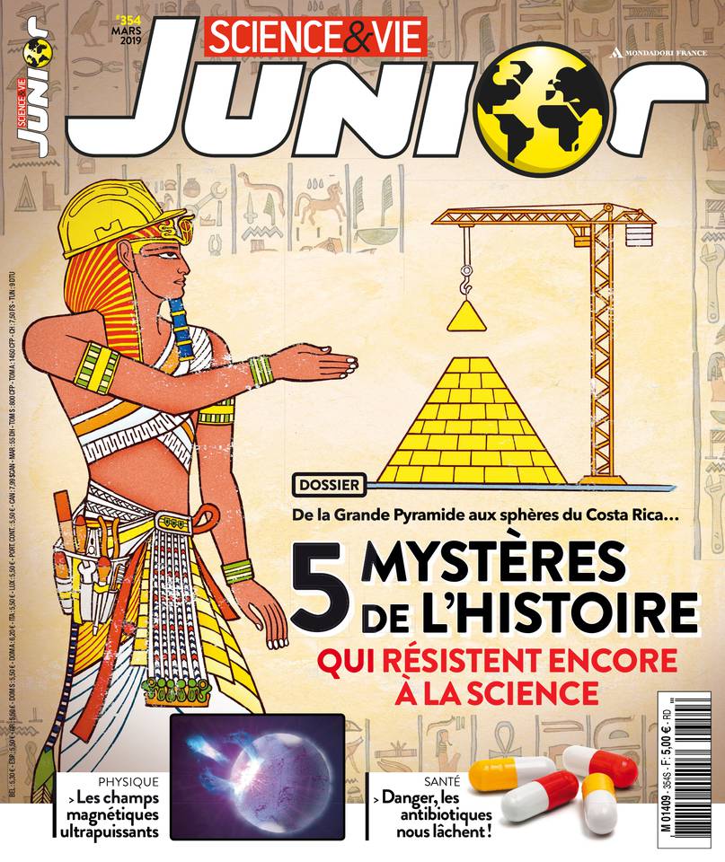 Science & Vie Junior 13 février 2019 Abonnement Science & Vie Junior avec le BOUQUET d'ePresse.fr