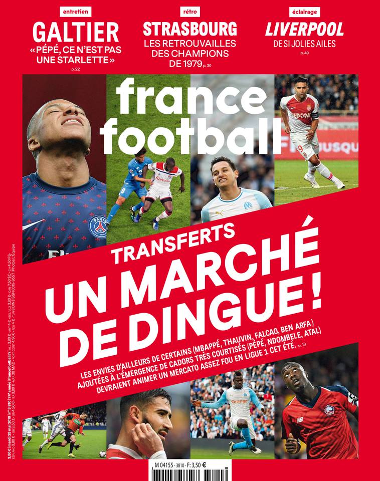 France Football 28 mai 2019 France Football du 28 mai 2019 à télécharger sur iPad