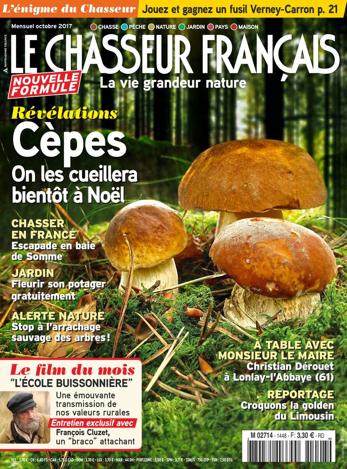 Le Chasseur français 26 septembre 2017 Abonnement Le Chasseur français Pas Cher avec le BOUQUET ePresse.fr